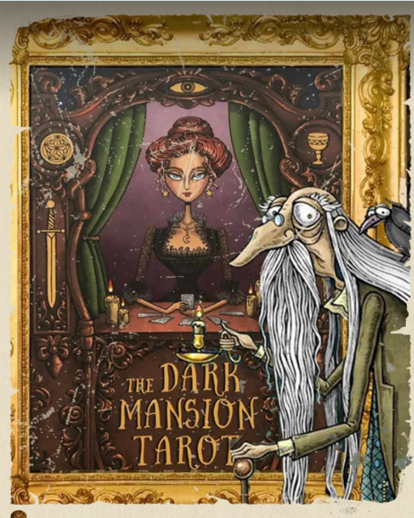 Dark Mansion Tarot : Un Tarot Envoûtant au Style Burtonesque