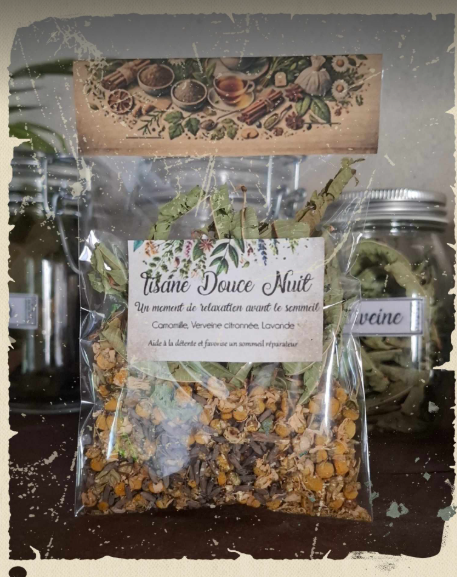 Tisane douce nuit pour blog