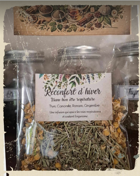 Tisane reconfort hivers pour blog